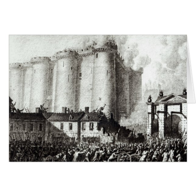 Cerco del Bastille, el 14 de julio de 1789 (Anverso (Horizontal))