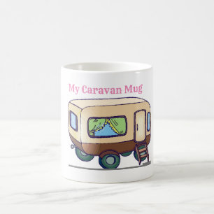 Cerdas para el café mi caravana camping taza de té