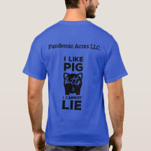 Cerdo de avena pandémico pero camiseta para adulto