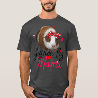Cerdo de Guinea Cute mamá disfraces mujeres camisa