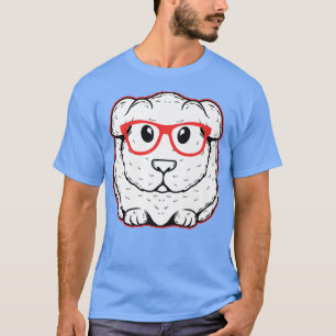 Cerdo de Guinea divertida hombres niños camiseta p