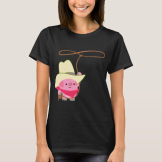 Cerdo de vaca Personalizado con camiseta de mujere