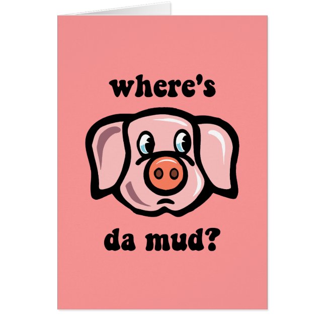 Cerdo divertido (Frente)