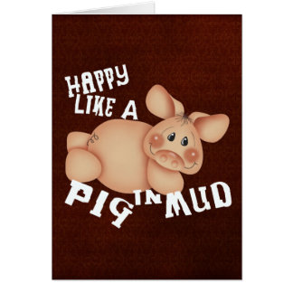 Cerdo feliz