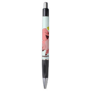 Cerdo feliz con bolígrafo Daisy Pen