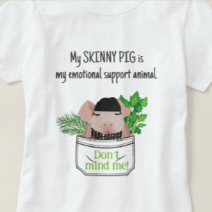 Cerdo flaco camiseta