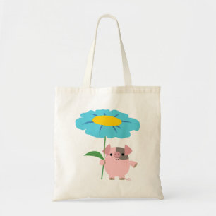 Cerdo Personalizado con bolsa de regalo (azul)