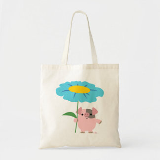 Cerdo Personalizado con bolsa de regalo (azul)