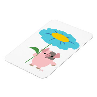 Cerdo Personalizado con imán flexible de regalo (a