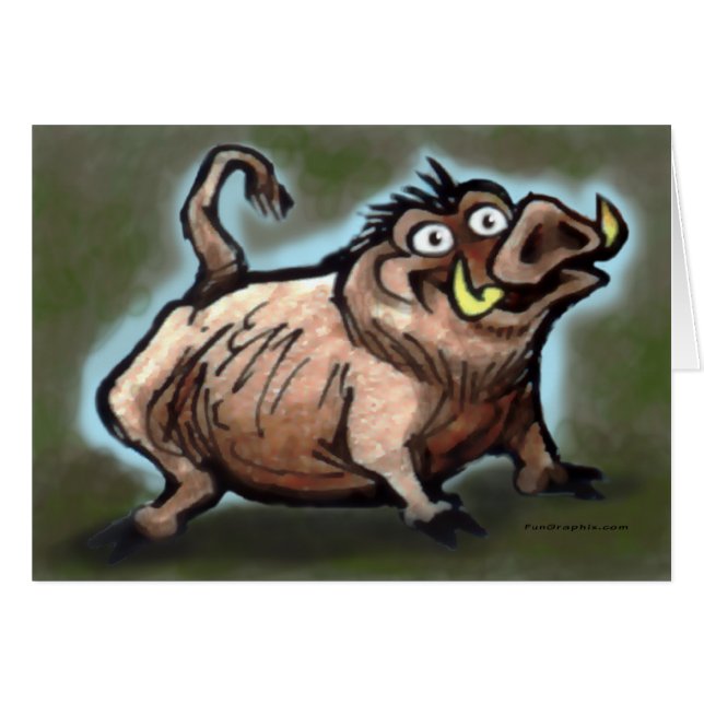 Cerdo salvaje (Anverso (Horizontal))