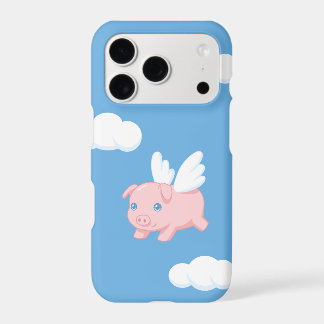 Cerdo Volador - Cerdito Adorable con Alas sobre Az