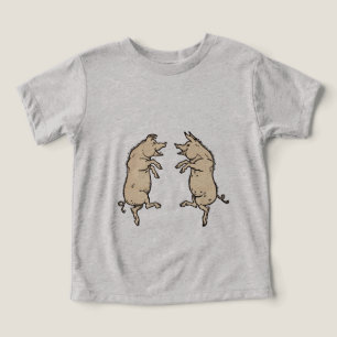 Cerdos de baile de antigüedades: Whimsical Vintage