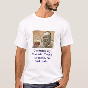 Cerebro del pájaro: Camiseta (blanca)