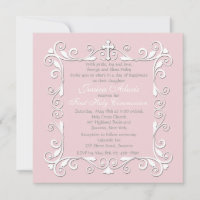Ceremonia Corners Invitación religiosa