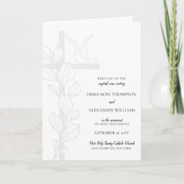 Ceremonia de Boda católico con programa masivo