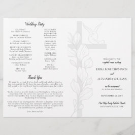 Ceremonia de Boda católico con programa masivo