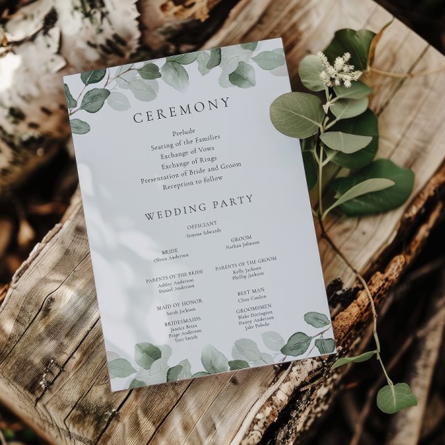 Ceremonia de Boda de hoja verde o programa de rece (Subido por el creador)