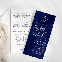 Ceremonia de Boda de viajes de crucero azul de la