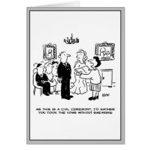 Ceremonia de Bodas civiles en una oficina de regis