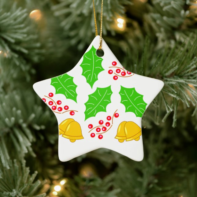 Ceremonia de Cerezo de Navidad Adorno Ceramic Orna (Árbol)