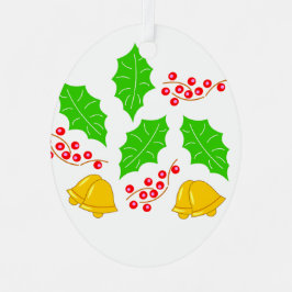 Ceremonia de Cerezo de Navidad Adorno Ceramic Orna