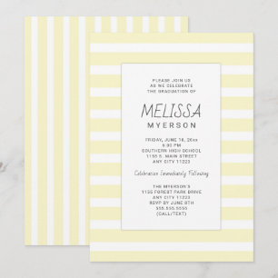 Ceremonia de graduación y/o invitaciones a fiestas