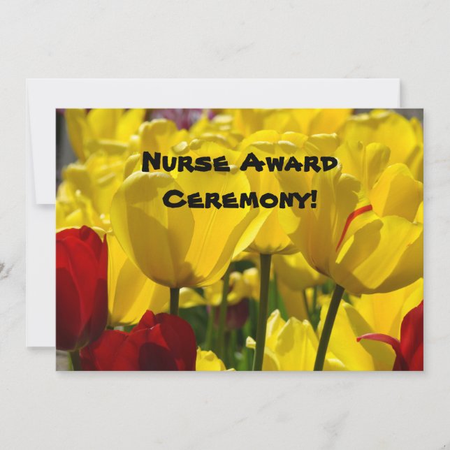 Ceremonia de Premiación de Enfermeras! Tarjetas de (Anverso)