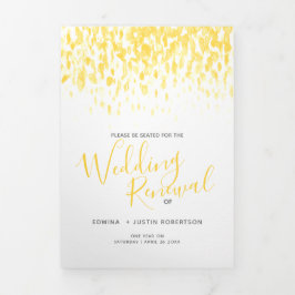 ceremonia de renovación del boda programa gris ama