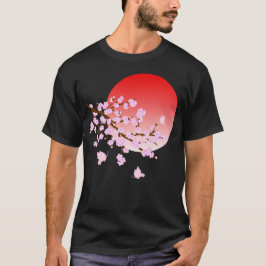 Cerezo Blossom Festval Luna Llena 3 Camiseta