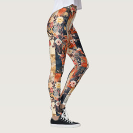Cerezo Blossom Kimono Splice Leggings - Bonito