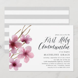 Cerezo en flor   Primera invitación de la Parte de