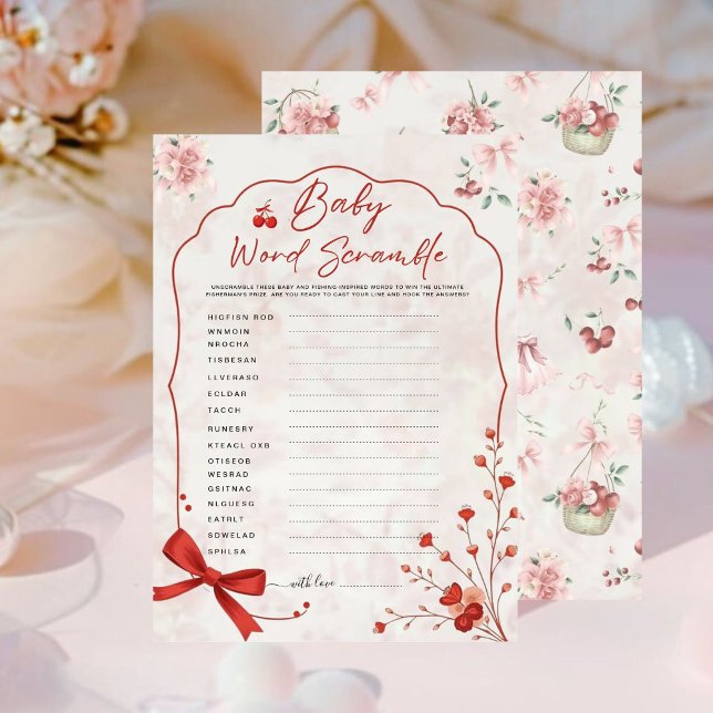 Cerezo en la cacería del juego de la palabra del b (Subido por el creador)