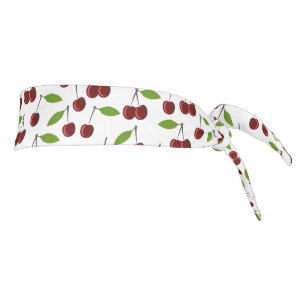 Cerezo Rojo, Patrón De Cerezas, Hojas, Fruta