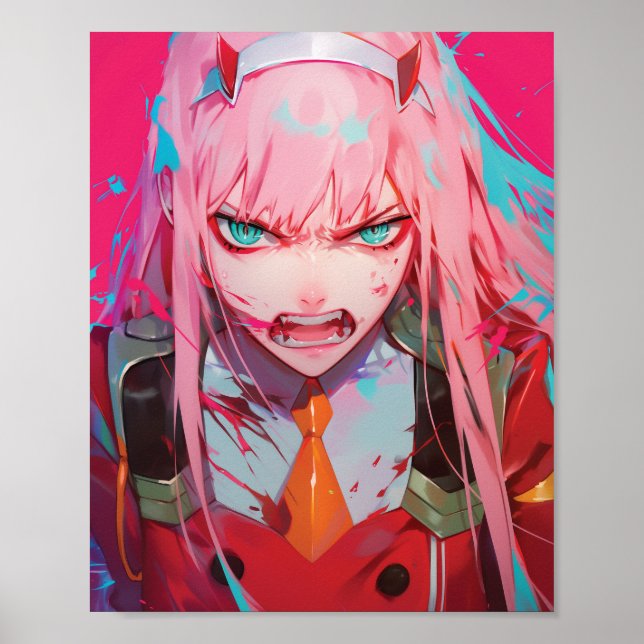 Cero dos - Darling in the Franxx | Póster (Frente)
