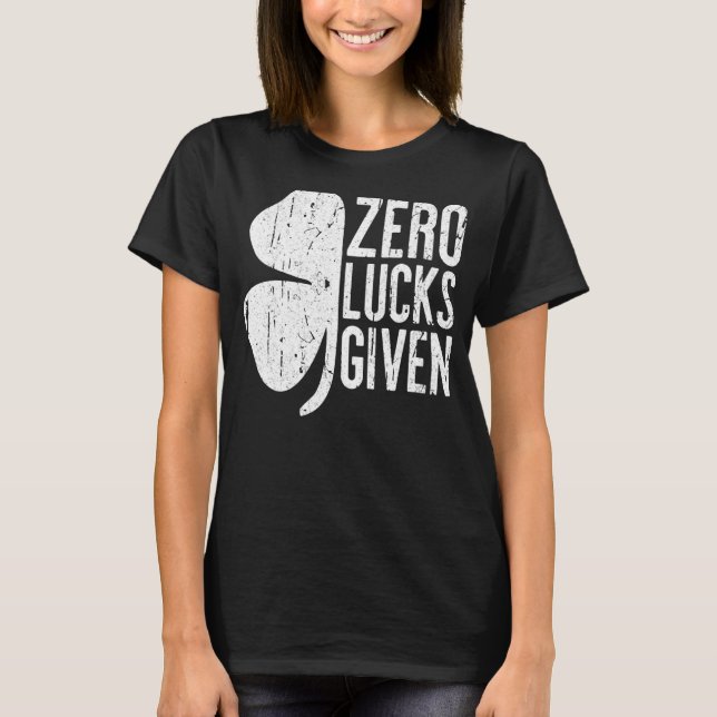 Cero Lucks dados - Camisa San Patricio (Anverso)