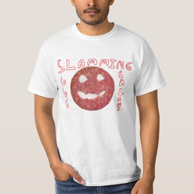 Cerrar de golpe la camisa del salami (Anverso)
