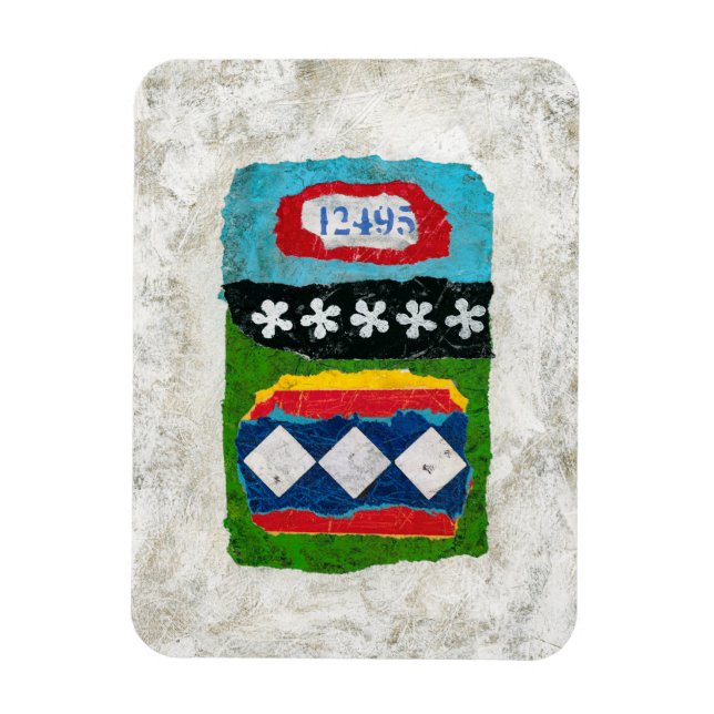 Cerrar suficiente arte de imán refrigerador (Vertical)