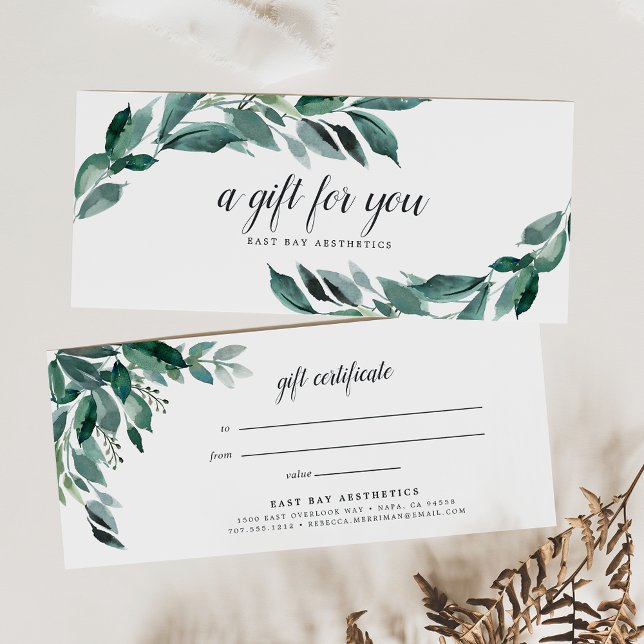 Certificado Abundant Foliage Gift (Subido por el creador)