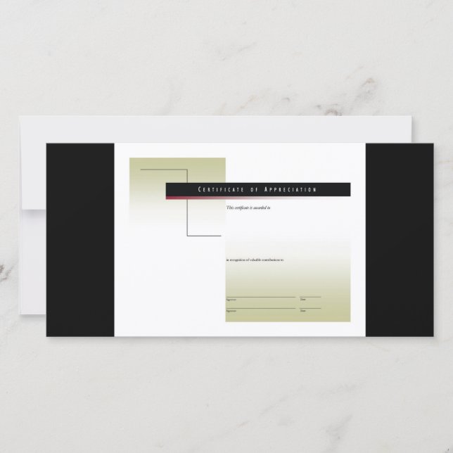 Certificado de apreciación1 (Anverso)