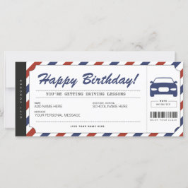 Certificado de cupón para boletos de regalo para l