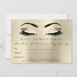 Certificado de extensión de latigazos de marfil de