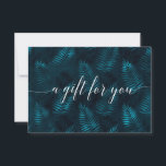 CERTIFICADO DE NEGOCIO BOTÁNICO<br><div class="desc">Sumérjase en el apacible encanto de la naturaleza con este elegante certificado de regalo de temática botánica. Con un exuberante fondo verde azulado adornado con minuciosas hojas de helecho, este diseño irradia tranquilidad y sofisticación, perfecta para los negocios en las industrias de bienestar, belleza o spa. Su estilo versátil complementa...</div>