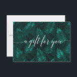 CERTIFICADO DE NEGOCIO BOTÁNICO<br><div class="desc">Sumérjase en el apacible encanto de la naturaleza con este elegante certificado de regalo de temática botánica. Con un fondo verde adornado con minuciosas hojas de helecho, este diseño irradia tranquilidad y sofisticación, perfecta para los negocios en las industrias de bienestar, belleza o spa. Su estilo versátil complementa los servicios...</div>