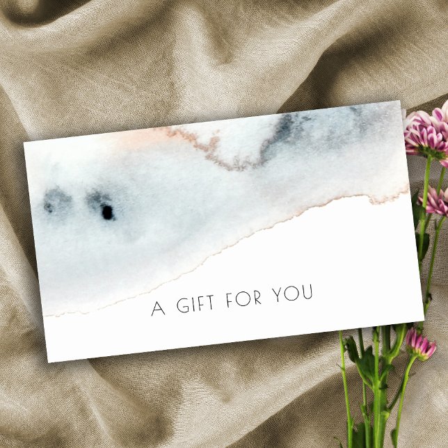 Certificado de obsequio acuático Aqua Blue Gold (Subido por el creador)