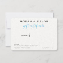 certificado de regalo