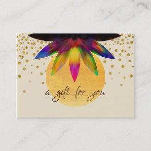 Certificado de regalo Acuarela Lotus Flor Yoga
