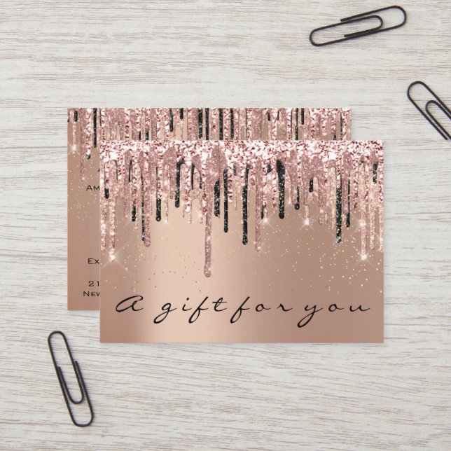 Certificado de regalo Beauty Studio Hairstylist Ru (Anverso/Reverso In Situ)