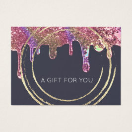 Certificado de regalo Belleza Hair Makeup Gold Dri