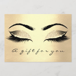 Certificado de regalo Champaign Gold Lash Beauty M