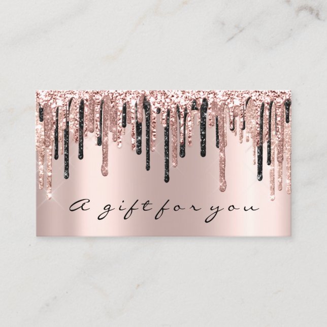 Certificado de regalo Clavos maquillaje Perforació (Anverso)
